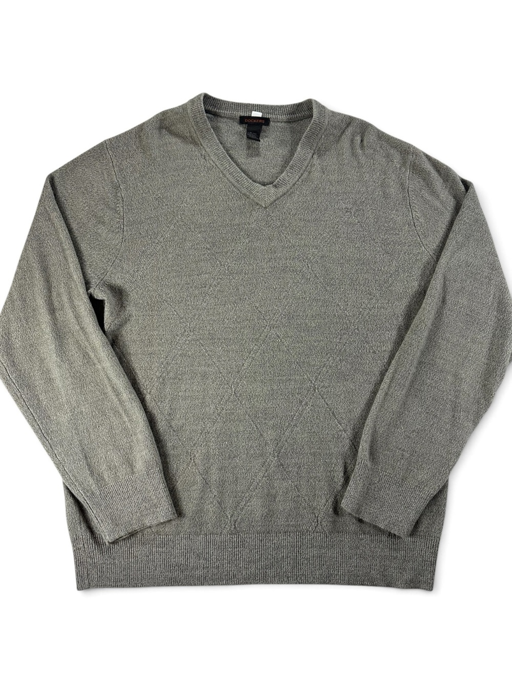 Dockers Men’s XL Tan V-Neck Sweater
